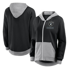 Las Vegas Raiders Women's Hit It Full-Zip Hoodie - Black - Fanatics