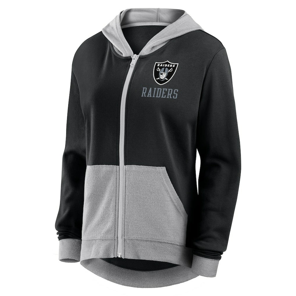 Las Vegas Raiders Women's Hit It Full-Zip Hoodie - Black - Fanatics