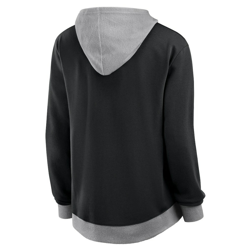 Pittsburgh Steelers Women's Hit It Full-Zip Hoodie - Black - Fanatics