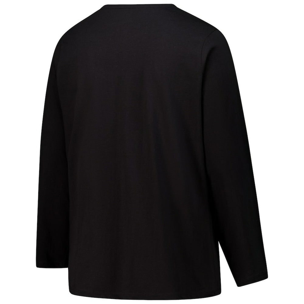 Cincinnati Bengals Women's Long Sleeve Scoop Neck T-Shirt - Black - Fanatics
