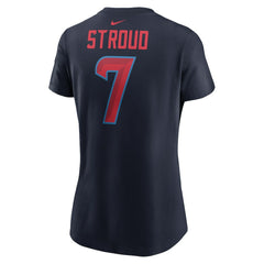 C.J. Stroud Houston Texans Women's Player Name & Number T-Shirt - Navy - Nike