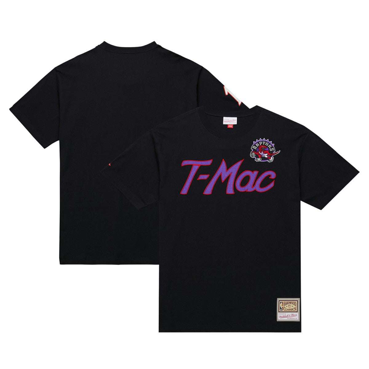 Mitchell & Ness Tracy McGrady Toronto Raptors Premium Nickname T-Shirt Black