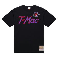 Mitchell & Ness Tracy McGrady Toronto Raptors Premium Nickname T-Shirt Black
