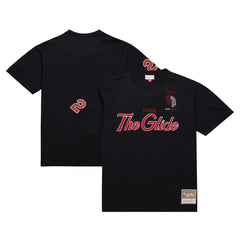 Mitchell & Ness Clyde Drexler Portland Trail Blazers Premium Nickname T-Shirt Black
