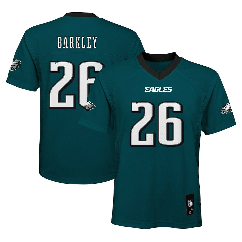 Saquon Barkley Philadelphia Eagles Preschool Replica Player Jersey - Midnight Green - NFL