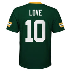 Jordan Love Green Bay Packers Youth Replica Player Jersey - Green - NFL