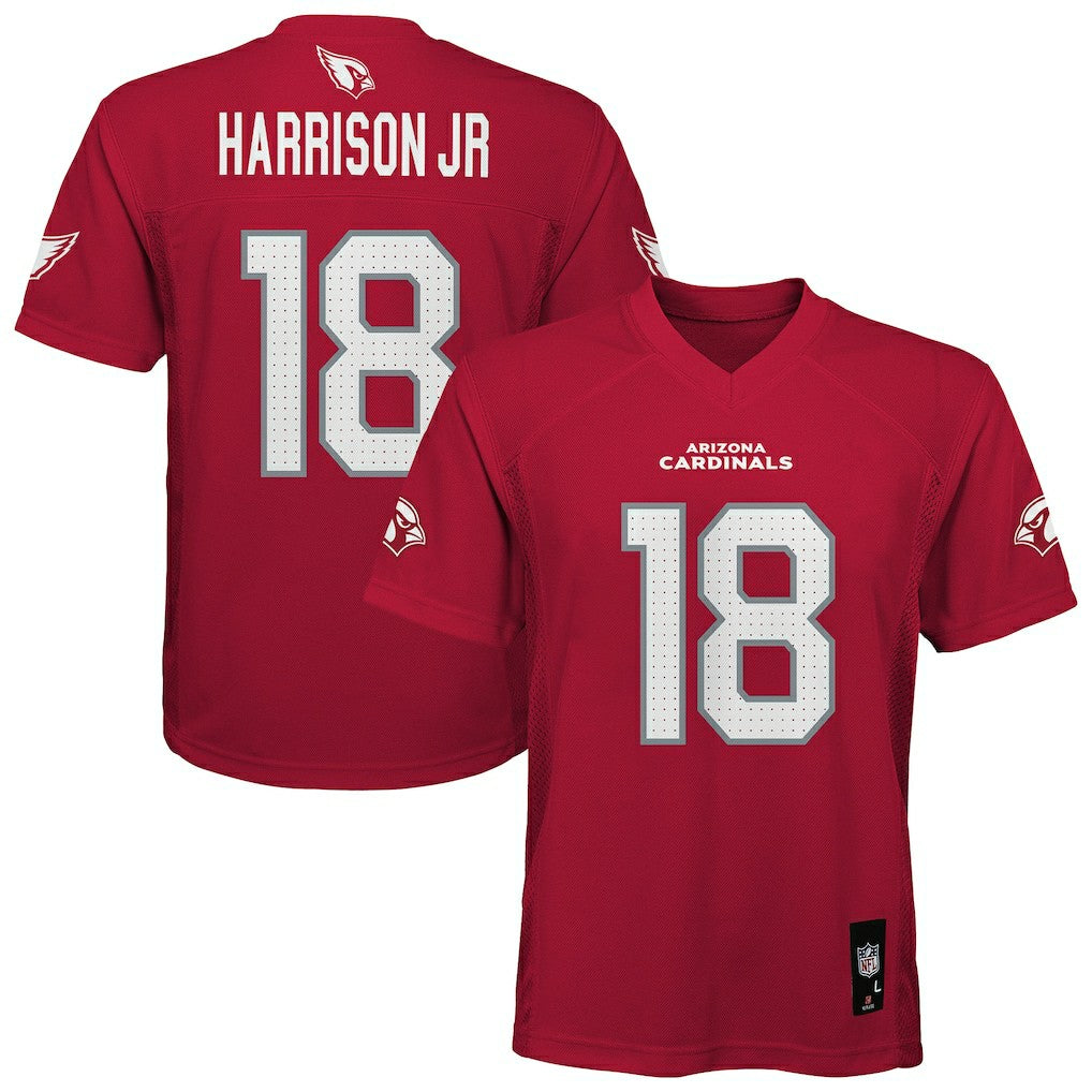 Marvin Harrison Jr. Arizona Cardinals Youth Replica Player Jersey - Cardinal - NFL