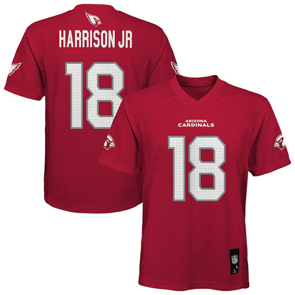 Marvin Harrison Jr. Arizona Cardinals Youth Replica Player Jersey - Cardinal - NFL