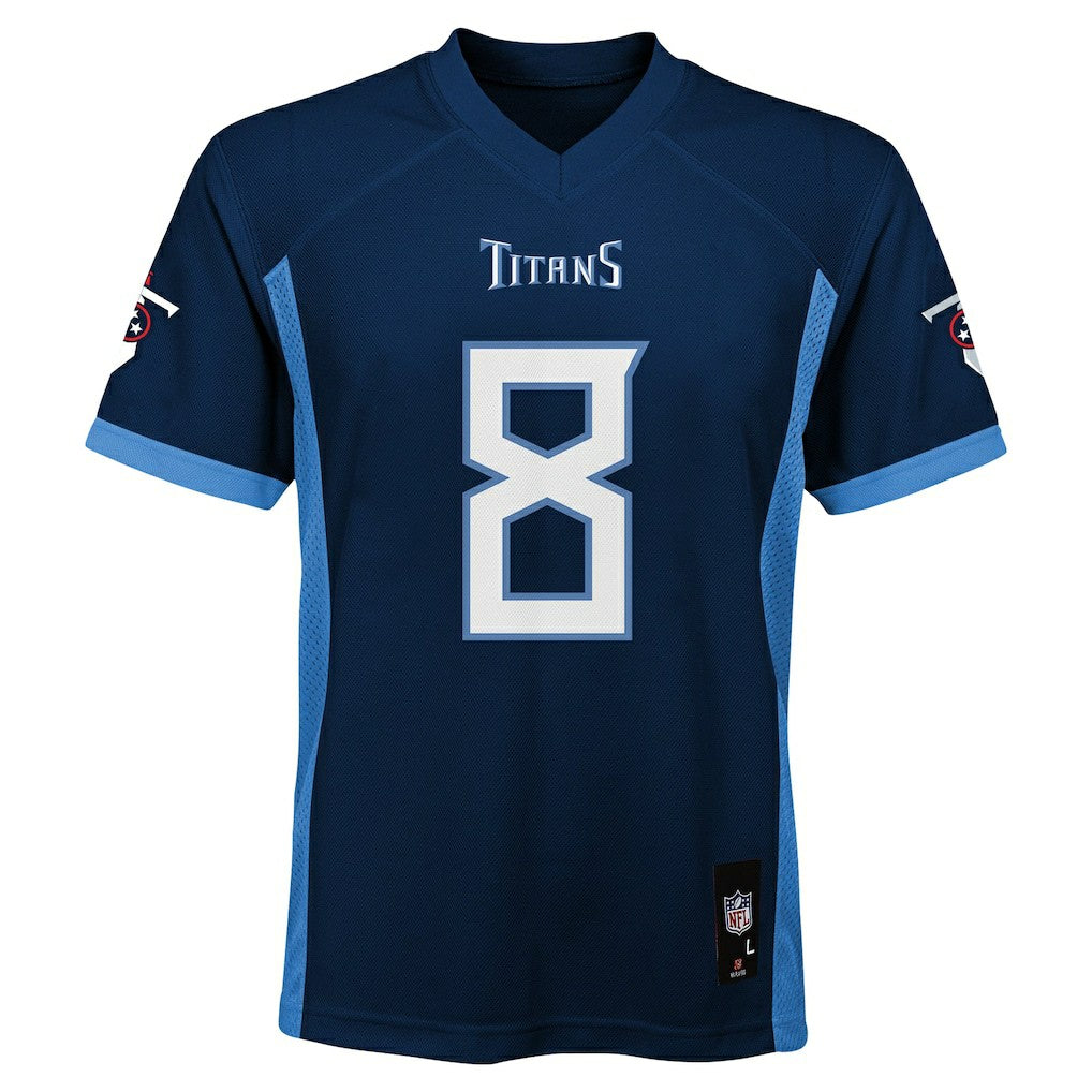 Will Levis Tennessee Titans Youth Replica Player Jersey - Navy - NFL
