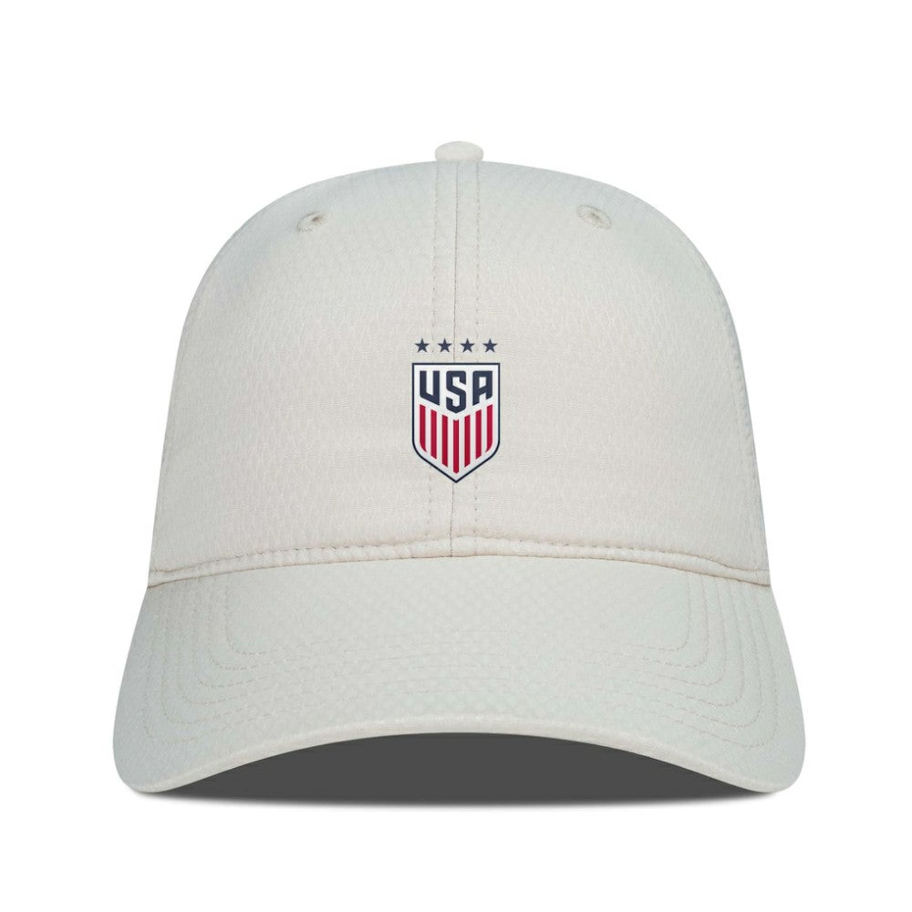 USWNT Levelwear Matrix Insignia Core Adjustable Hat Khaki