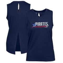 Pittsburgh Pirates Levelwear Women's Paisley Independence Aviation Tank Top Online