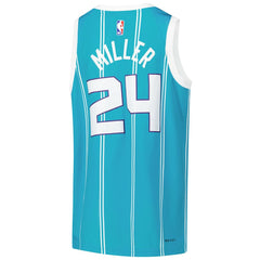 Nike Brandon Miller Charlotte Hornets Youth Swingman Jersey Icon Edition Teal