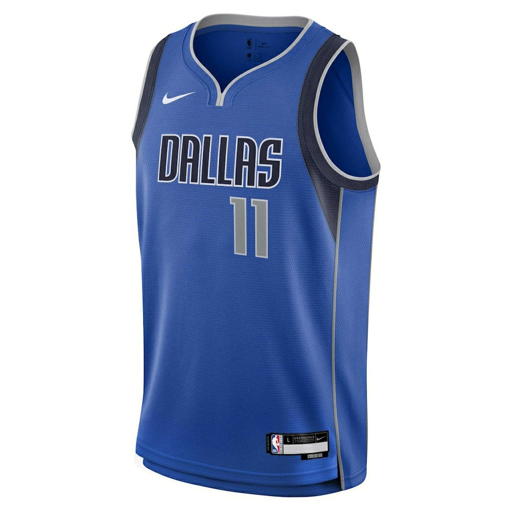 Nike Kyrie Irving Dallas Mavericks Youth Swingman Jersey Icon Editi- Blue