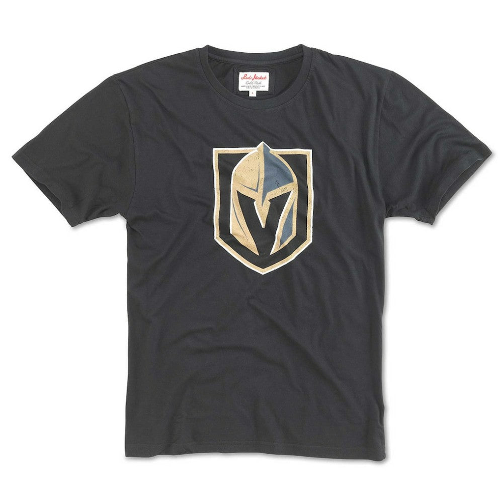 Vegas Golden Knights American Needle Brass Tacks T-Shirt - Black | NHL Clearance
