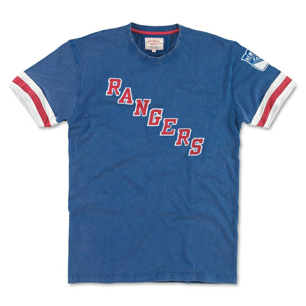 New York Rangers American Needle Remote Control T-Shirt - Blue | NHL Clearance