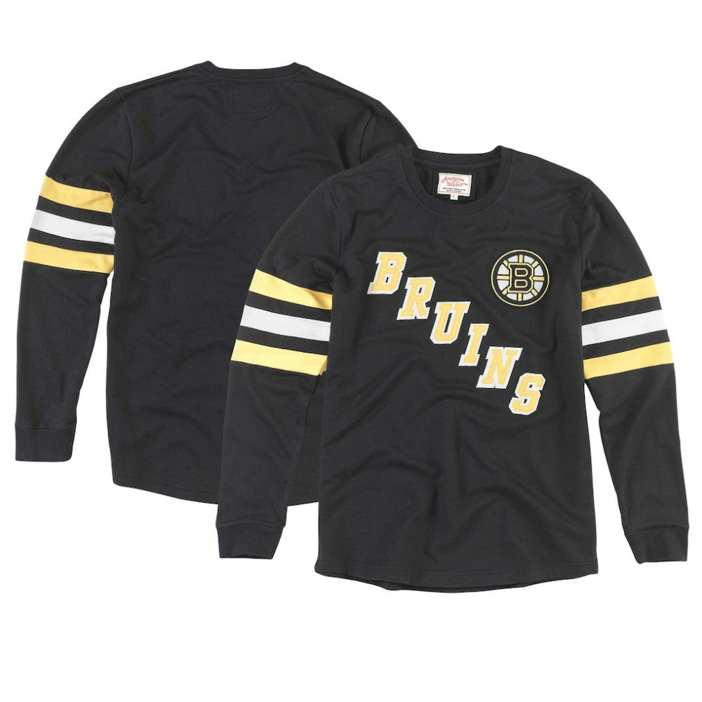 Boston Bruins American Needle Sudbury Long Sleeve T-Shirt - Black | NHL sale