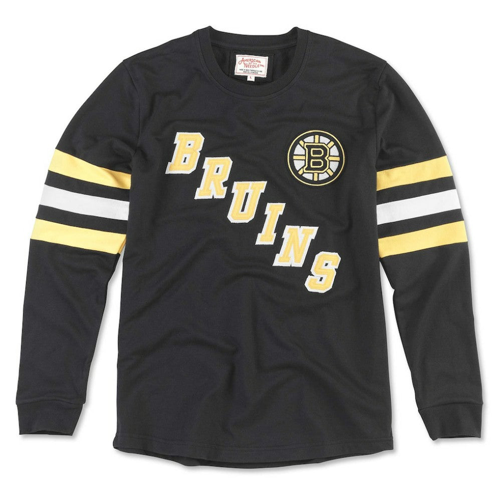 Boston Bruins American Needle Sudbury Long Sleeve T-Shirt - Black | NHL sale