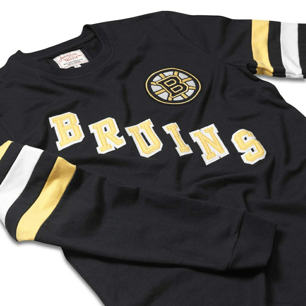 Boston Bruins American Needle Sudbury Long Sleeve T-Shirt - Black | NHL sale