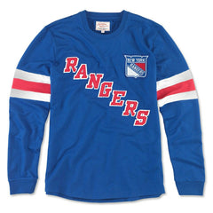 New York Rangers American Needle Sudbury Long Sleeve T-Shirt - Blue | NHL online
