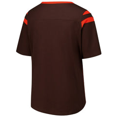 Cleveland Browns G-III 4Her by Carl Banks Women's Plus Size Linebacker T-Shirt - Brown - NFL