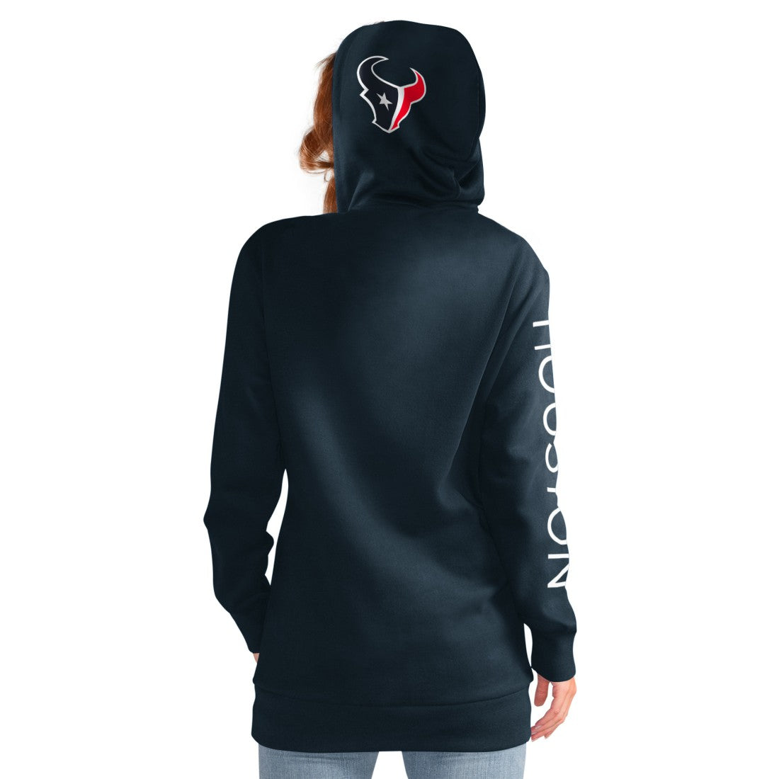 Houston Texans G-III 4Her by Carl Banks Women's Extra Inning Pullover Hoodie - Navy - NFL