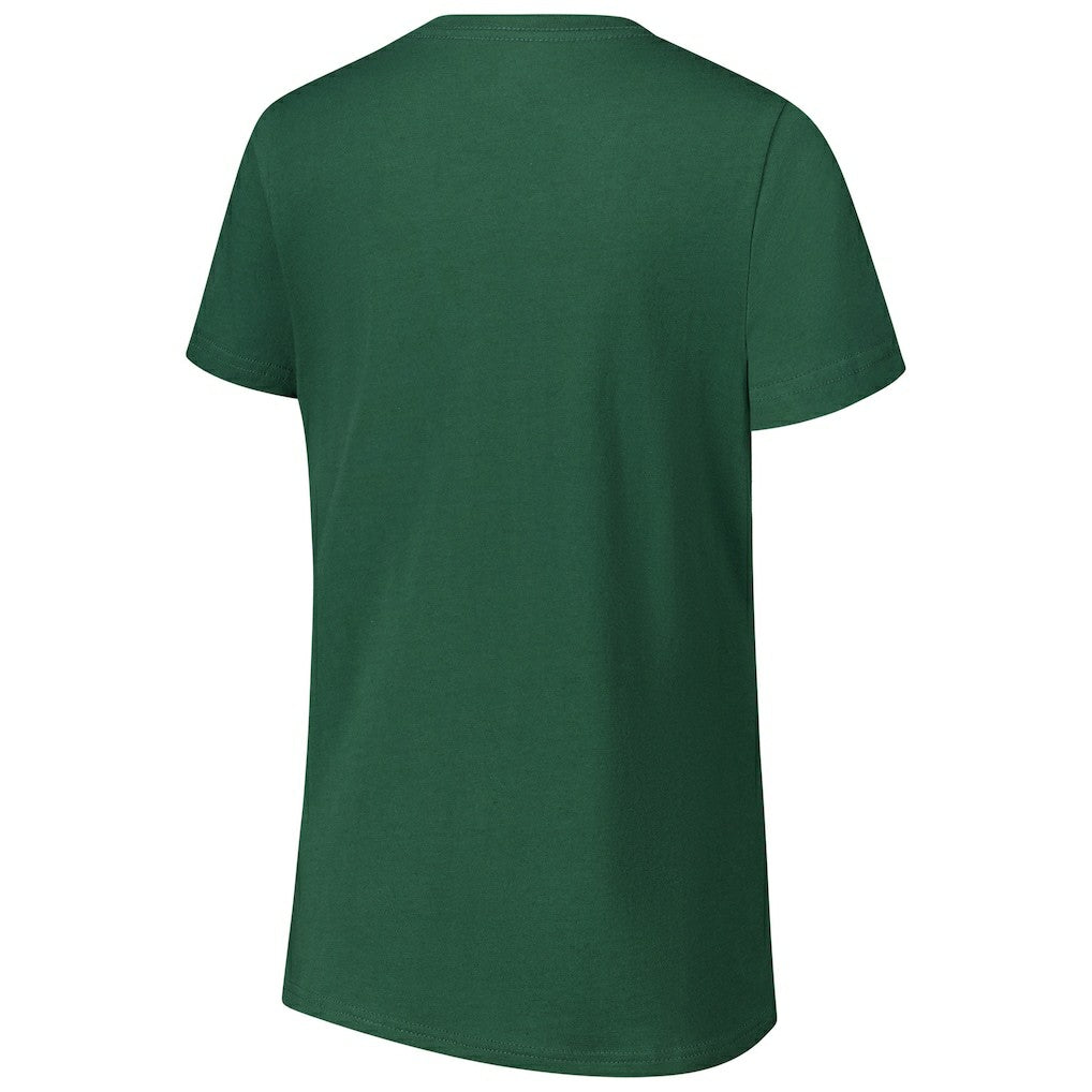 Green Bay Packers G-III 4Her by Carl Banks Women's Post Season V-Neck T-Shirt - Green - NFL