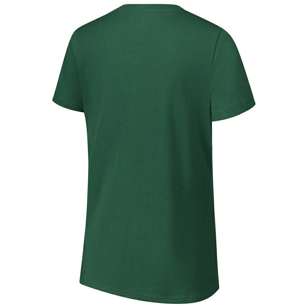 Green Bay Packers G-III 4Her by Carl Banks Women's Post Season V-Neck T-Shirt - Green - NFL