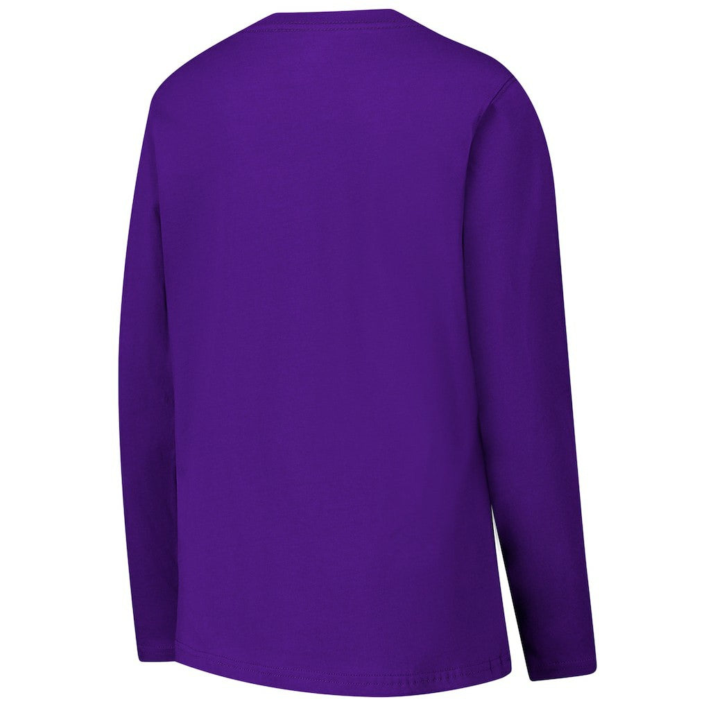 Minnesota Vikings G-III 4Her by Carl Banks Women's Post Season Long Sleeve V-Neck T-Shirt - Purple - NFL