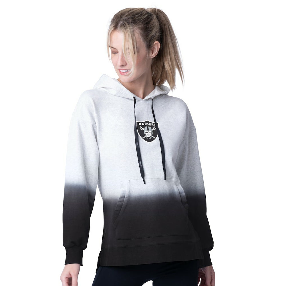 Las Vegas Raiders MSX by Michael Strahan Women's Daniela Pullover Hoodie - Black - NFL