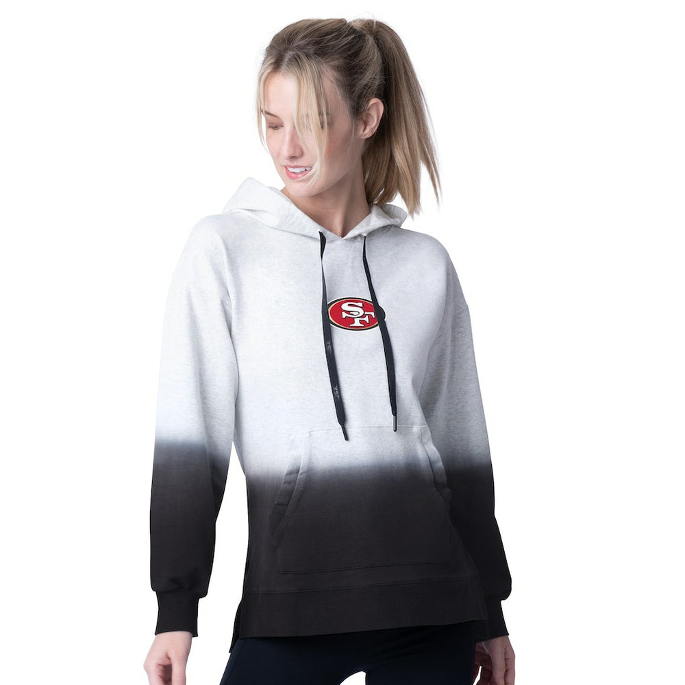 San Francisco 49ers MSX by Michael Strahan Women's Daniela Pullover Hoodie - Black - NFL