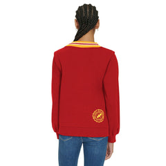 Kansas City Chiefs Tommy Hilfiger Women's Alice V-Neck Pullover Sweatshirt - Red - NFL