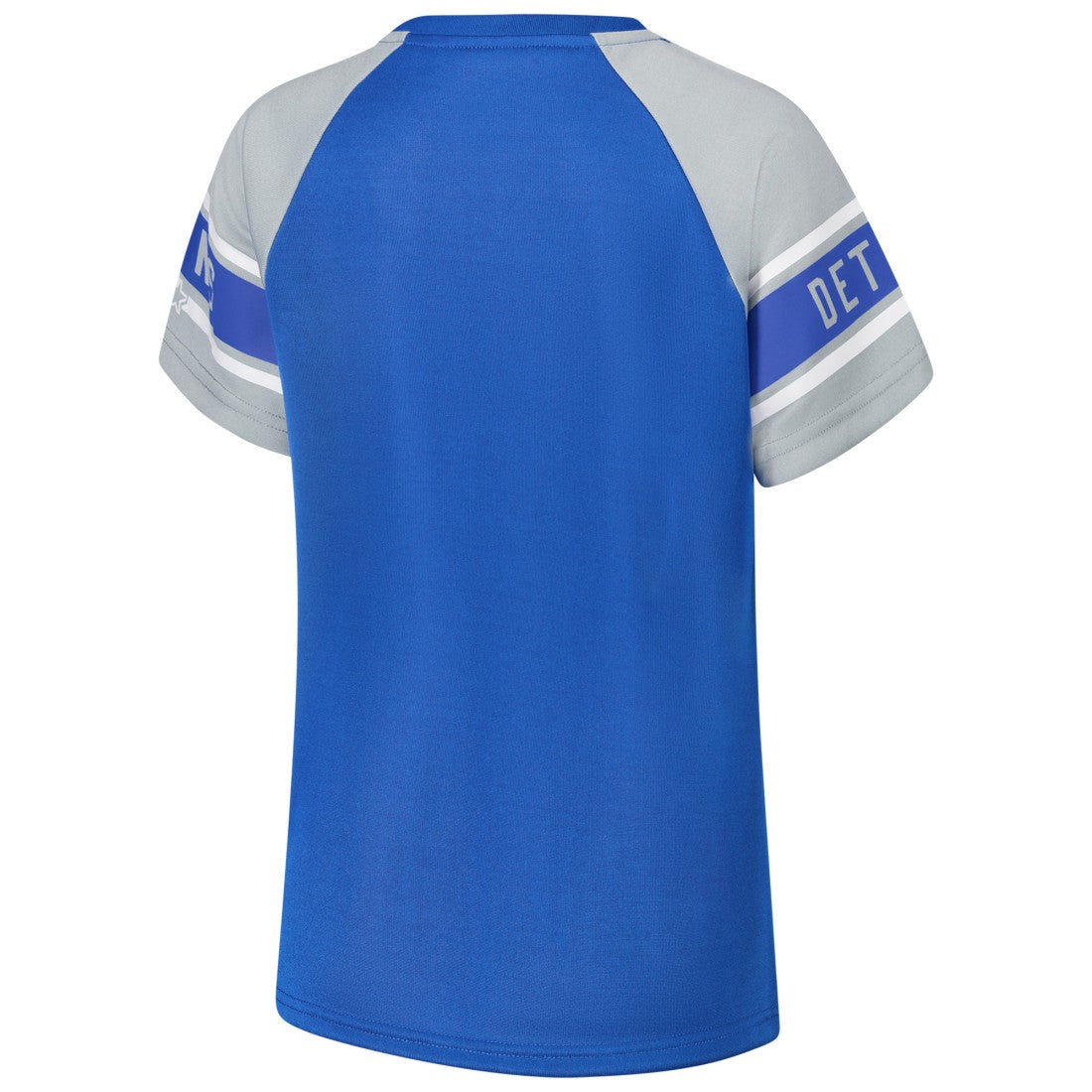 Detroit Lions Starter Women's 1st Rounder Color Block Raglan Top - Blue - NFL