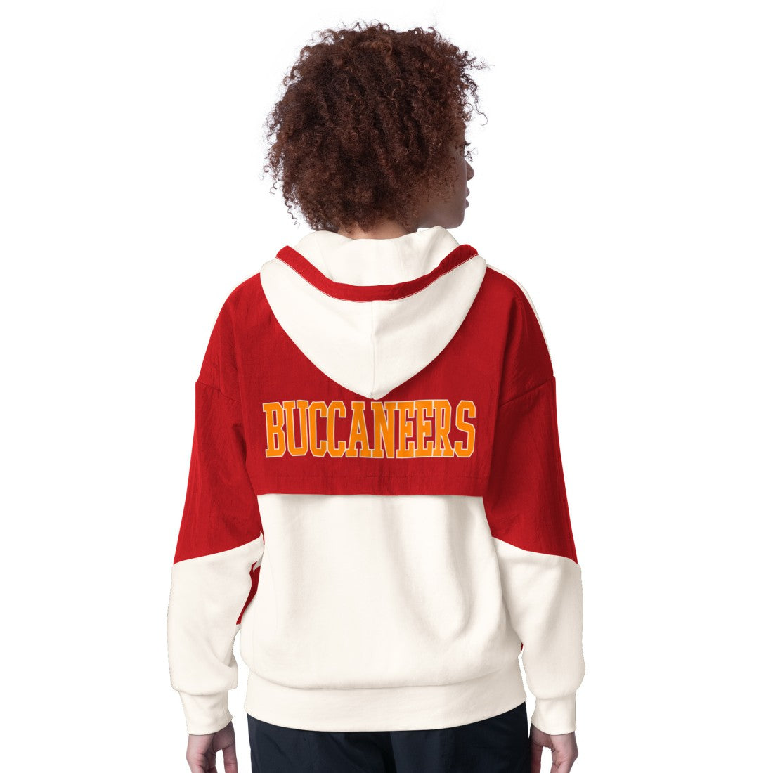 Tampa Bay Buccaneers Starter Women's Scrimmage Full-Zip Hoodie - White - NFL