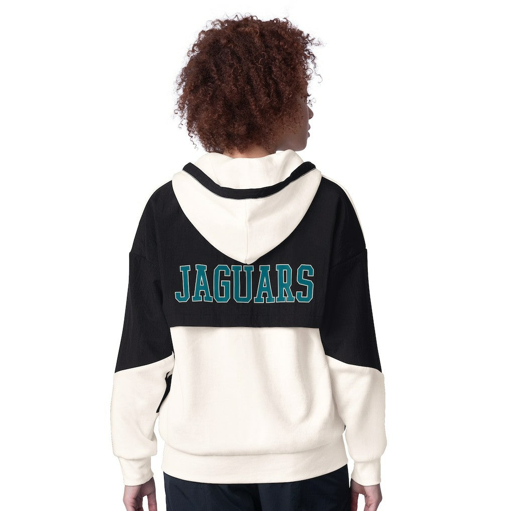 Jacksonville Jaguars Starter Women's Scrimmage Full-Zip Hoodie - White - NFL