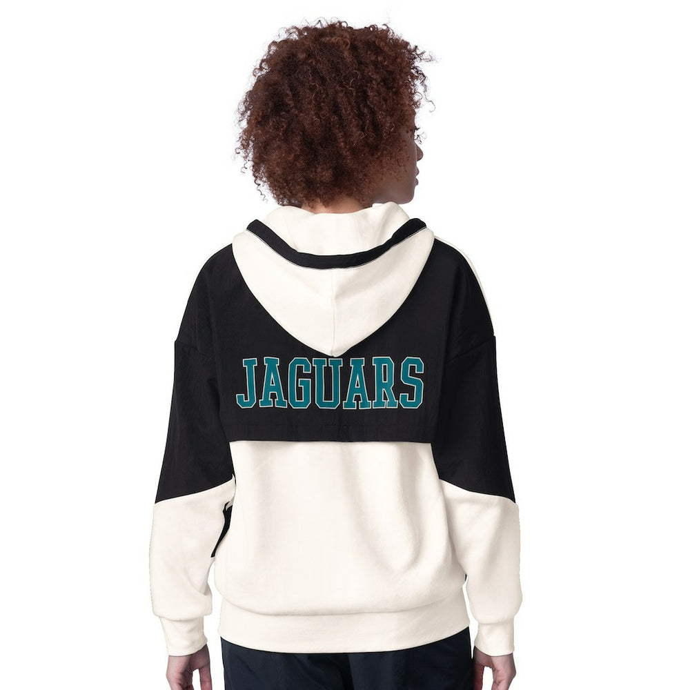 Jacksonville Jaguars Starter Women's Scrimmage Full-Zip Hoodie - White - NFL