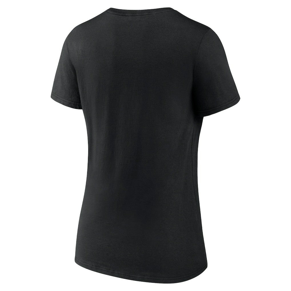 Fanatics Boston Celtics Women's 2024 NBA Finals Champions Pump Fake Hometown Originals V-Neck T-Shirt Black