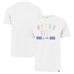 Detroit Lions '47 Motor City Pride Franklin T-Shirt - White - 47 brand