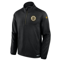 Boston Bruins Fanatics Big & Tall Authentic Pro Quarter-Zip Top - Black | Fanatics near me