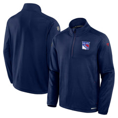 New York Rangers Fanatics Big & Tall Authentic Pro Quarter-Zip Top - Navy | Fanatics online