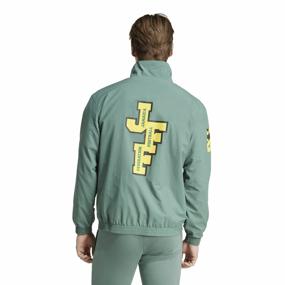 Adidas - Jamaica National Team Varsity Pack Full-Zip Track Top - Green