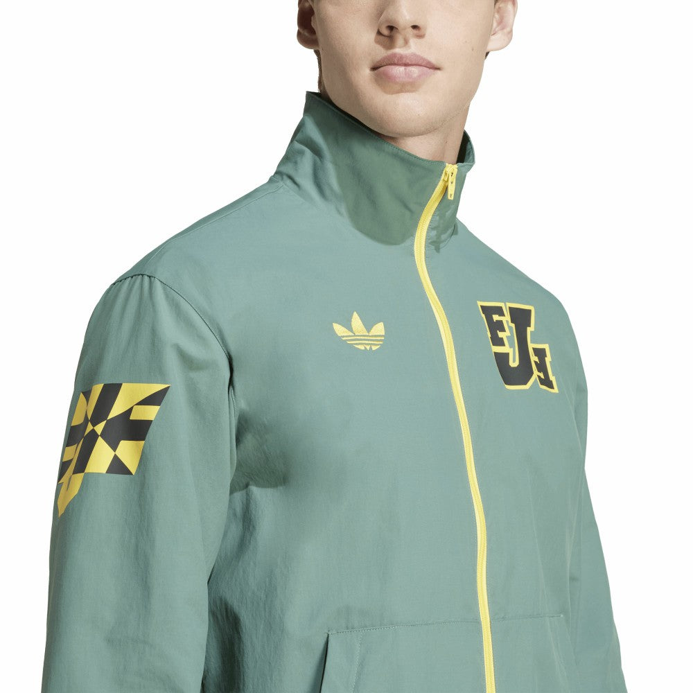Adidas - Jamaica National Team Varsity Pack Full-Zip Track Top - Green
