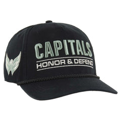 Washington Capitals '47 OHT Military Appreciation Homeland Honor and Defend Hitch Adjustable Hat - Black | 47 brand Lifestyle
