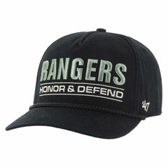 New York Rangers '47 OHT Military Appreciation Homeland Honor and Defend Hitch Adjustable Hat - Black | 47 brand sale