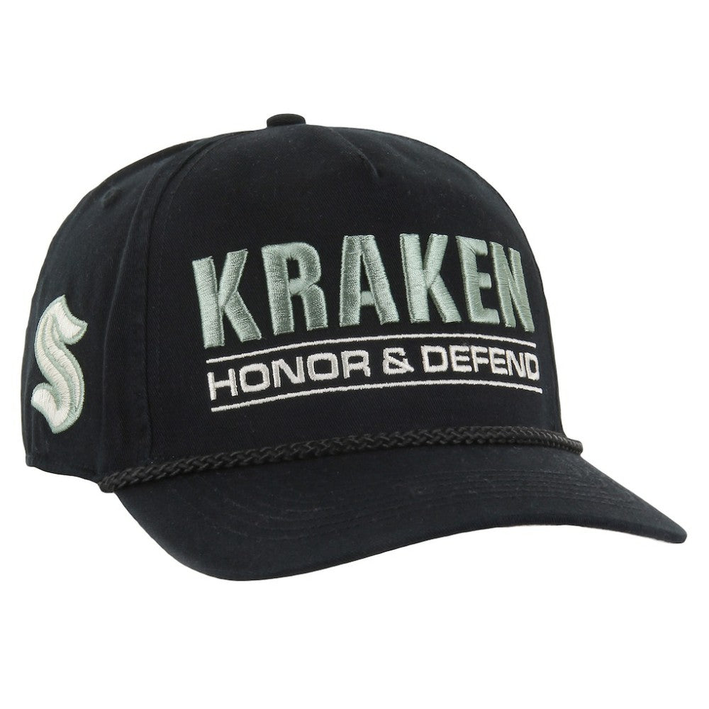 Seattle Kraken '47 OHT Military Appreciation Homeland Honor and Defend Hitch Adjustable Hat - Black | 47 brand near me