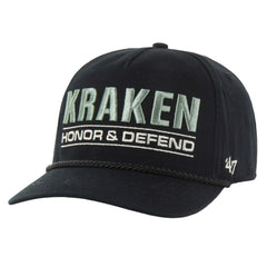 Seattle Kraken '47 OHT Military Appreciation Homeland Honor and Defend Hitch Adjustable Hat - Black | 47 brand near me