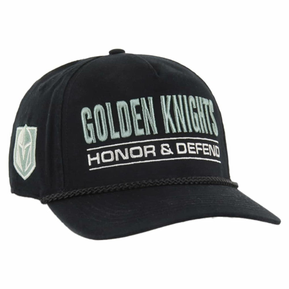 Vegas Golden Knights '47 OHT Military Appreciation Homeland Honor and Defend Hitch Adjustable Hat - Black | 47 brand Clearance