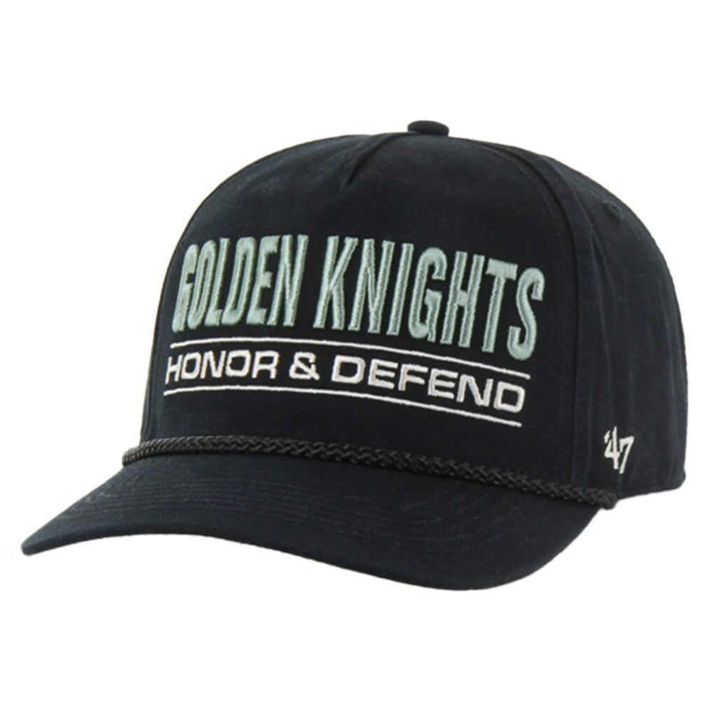 Vegas Golden Knights '47 OHT Military Appreciation Homeland Honor and Defend Hitch Adjustable Hat - Black | 47 brand Clearance
