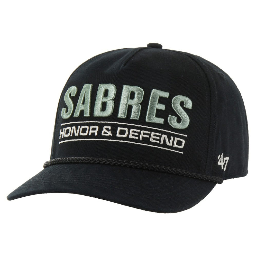 Buffalo Sabres '47 OHT Military Appreciation Homeland Honor and Defend Hitch Adjustable Hat - Black | 47 brand discount