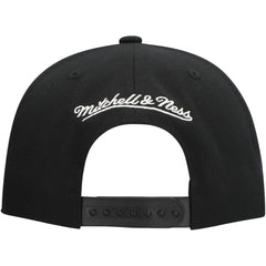 San Jose Sharks Mitchell & Ness Core Top Spot Snapback Hat - Black | NHL near me