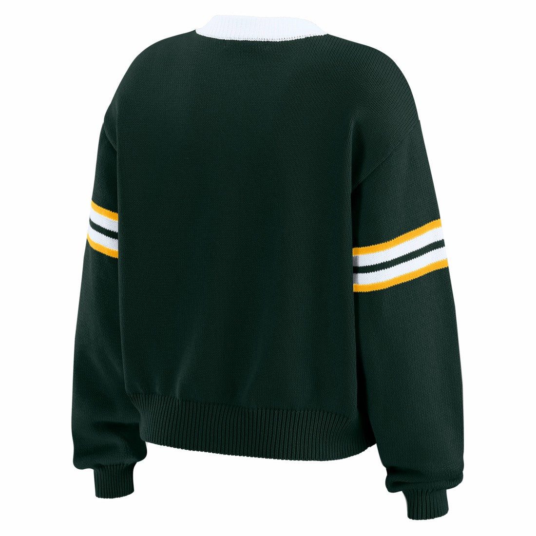 Green Bay Packers WEAR by Erin Andrews Women's Lace-Up Sweater - Green - NFL